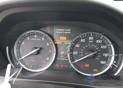 2018 Acura Tlx Tech Pkg из США, поврежденный, VIN 19UUB1F55JA003901